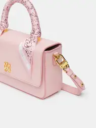 WOMEN - WOMEN'S MICRO LONG MA BAG - Pale Peach(SILK,Pale Peach)