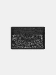 BANDANA CARD HOLDER - Black(SILK,BLACK)