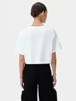 WOMEN - WOMEN'S ARTS DISTRICT CROPPED TEE - White(COTTON,White)