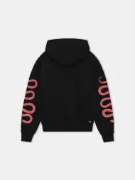 AMIRI SNAKE HOODIE - Black(COTTON,BLACK)