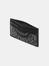 BANDANA CARD HOLDER - Black(SILK,BLACK)
