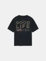 AMIRI GOOD LIFE TEE - Black(COTTON,BLACK)