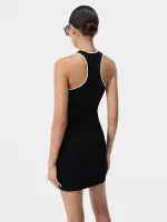 WOMEN - WOMEN'S MA MINI DRESS - Black(VISCOSE,BLACK)
