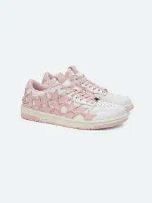 WOMEN - STARS LOW - White Pink(SILK,White Pink)