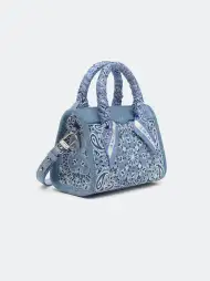 WOMEN -  BANDANA MICRO TRIANGLE BAG - True Blue(COTTON,True Blue)