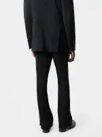 TONAL MA QUAD KICK FLARE - Black(WOOL VISCOSE,BLACK)