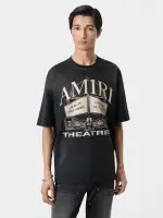 AMIRI THEATRES OVERSIZED TEE - Black(COTTON,BLACK)