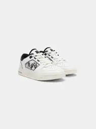 KIDS - KIDS' CLASSIC LOW - White Black(SILK,White Black)
