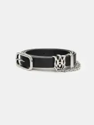 MA 2CM CHAIN BELT - Black Nickel(SILK,Black Nickel)