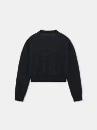 WOMEN - WOMEN'S AMIRI CREW - Black(ALPACA WOOL BLEND,BLACK)