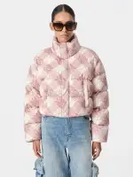 WOMEN - WOMEN'S MA QUAD CROPPED DOWN JACKET - Pale Peach(NYLON,Pale Peach)