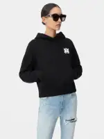 WOMEN - WOMEN'S MA CORE LOGO HOODIE - Black(COTTON,BLACK)