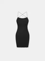 WOMEN - WOMEN'S MA QUAD MINI DRESS - Black