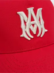 MA STAGGERED AMIRI FULL CANVAS HAT - Red(CANVAS,Red)