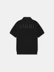 AMIRI CROCHET MESH SHIRT - Black(COTTON,BLACK)