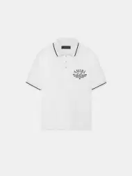 AMIRI ARTS DISTRICT POLO - White