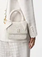 WOMEN - WOMEN'S CRYSTAL MICRO MA BAG - Alabaster(SILK,Alabaster)