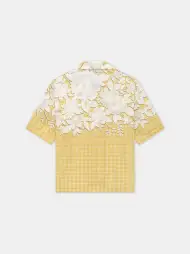 AMIRI GARDEN CAMP SHIRT - Champagne(VISCOSE,Champagne)