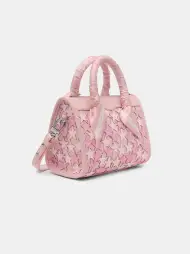 WOMEN - STARS MICRO TRIANGLE BAG - Pink(SILK,Pink)