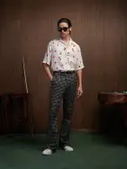 AMIRI DICE BOWLING SHIRT - Alabaster(VISCOSE,Alabaster)