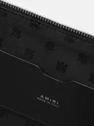 AMIRI MA QUAD LARGE POUCH - Black(COTTON BLEND,BLACK)