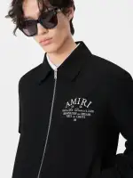 AMIRI ARTS DISTRICT BLOUSON - Black(WOOL BLEND,BLACK)