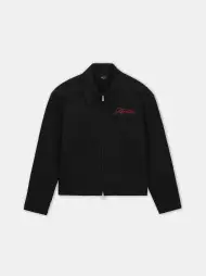 ZIP BLOUSON - Black