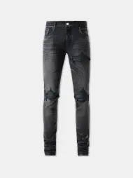WAXED TONAL MX1 JEAN - Waxed Faded Black