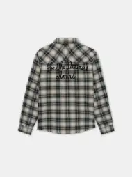 AMIRI SHOTGUN FLANNEL - Evergreen(COTTON,Evergreen)