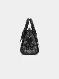 WOMEN - BANDANA MICRO TRIANGLE - Black(SILK,BLACK)