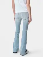 WOMEN - WOMEN'S KICK FLARE - Light Indigo(DENIM,Light Indigo)