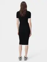 WOMEN - WOMEN'S MA MIDI SKIRT - Black(VISCOSE,BLACK)