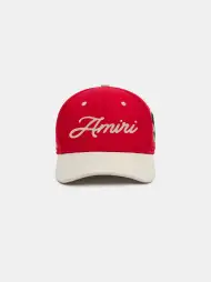 AMIRI PANTHER TWO TONE HAT - Deep Red