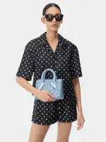 WOMEN -  BANDANA MICRO TRIANGLE BAG - True Blue(COTTON,True Blue)