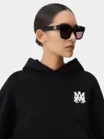WOMEN - WOMEN'S MA CORE LOGO HOODIE - Black(COTTON,BLACK)