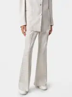 WOMEN - WOMEN'S MA QUAD KICK FLARE - Alabaster(WOOL BLEND,Alabaster)