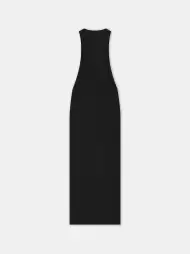 WOMEN - WOMEN'S MA MOCK NECK MAXI DRESS - Black(POLYESTER,BLACK)