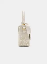 WOMEN - WOMEN'S CRYSTAL MICRO MA BAG - Alabaster(SILK,Alabaster)