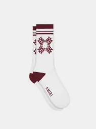 MA QUAD SOCK - Deep Red(COTTON POLYESTER,Deep Red)