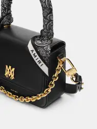 WOMEN - WOMEN'S MICRO MA BAG WITH CHAIN HANDLE - Black(SILK,BLACK)