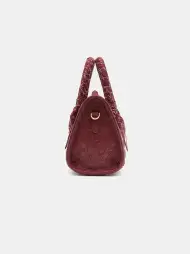 WOMEN - WOMEN'S STARS MICRO TRIANGLE BAG - Burgundy(SILK,Burgundy)