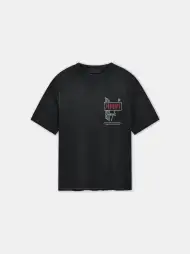 VINTAGE AMIRI LOUNGE TEE - Black