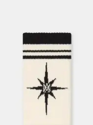STARBURST SOCK - Alabaster(COTTON POLYESTER,Alabaster)