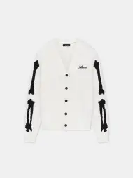 BONES CARDIGAN - White