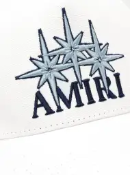 AMIRI STARBURST CANVAS HAT - Ivory(CANVAS,Ivory)