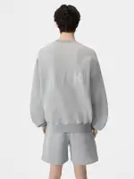 AMIRI OVERSIZED CREW - Grey(COTTON,Grey)