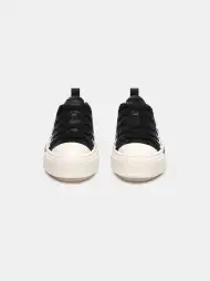 WOMEN - WOMEN'S GLITTER STARS COURT LOW - Black(POLYESTER,BLACK)