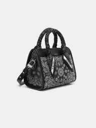 WOMEN - BANDANA MICRO TRIANGLE - Black(SILK,BLACK)