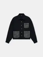 WOMEN - WOMEN'S MA QUAD CRYSTAL WORKWEAR JACKET - Black