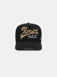 AMIRI GOOD LIFE TRUCKER HAT - Black